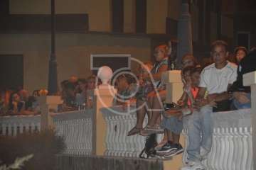 Espectáculo pirotécnico de Melenara (Foto Francisco Javier Santana y TA)